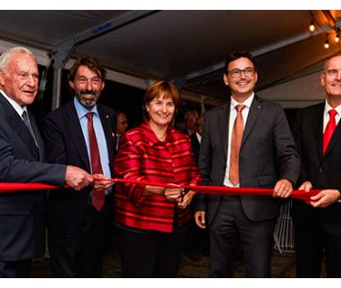 The inauguration of Casa Carlo Cattaneo, the new headquarters of IBSA Foundation for scientific research